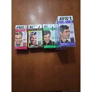 Just For Men Hair Color Lot – Control GX, Touch of Gray, Comb-In Color –Unopened